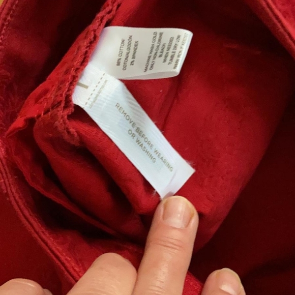 Ann Taylor modern skinny red jeans size 6 or 28 - Picture 3 of 9